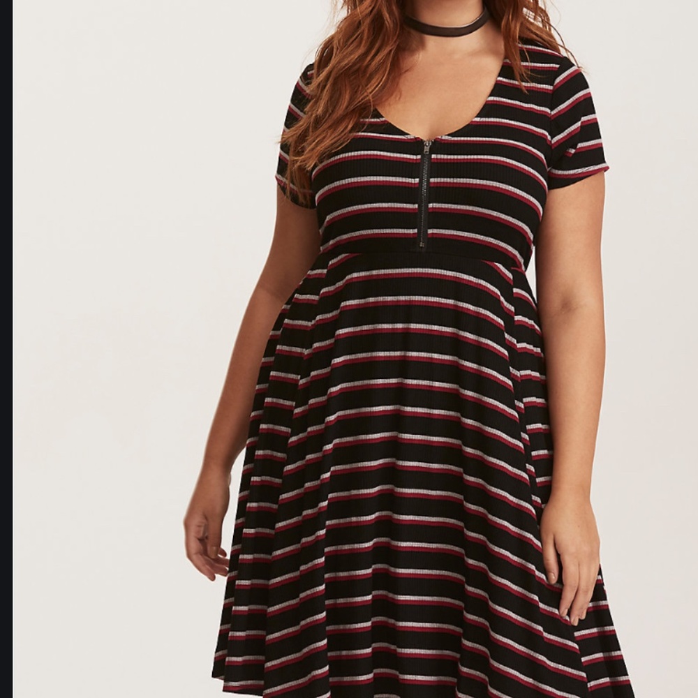 Torrid Knit Skate Dress Size 3